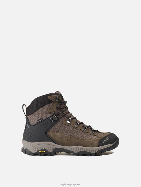 Aigle hombres zapatos T20BD261 gris pardo zapatos de alto rendimiento ligeros, impermeables y transpirables