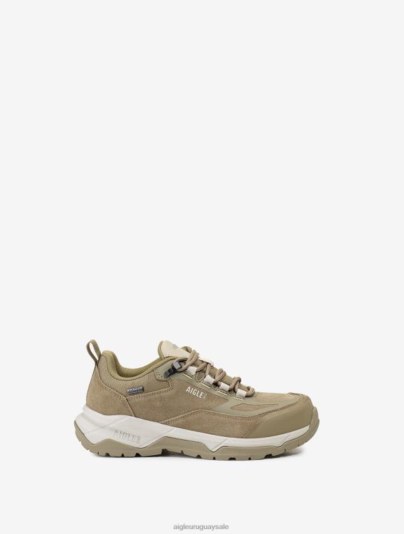 Aigle hombres zapatos T20BD267 gris pardo el zapato para caminar ultraligero con membrana impermeable
