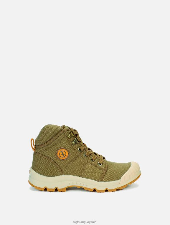 Aigle mujer zapatos T20BD706 caqui 2 zapatos de lona para caminar